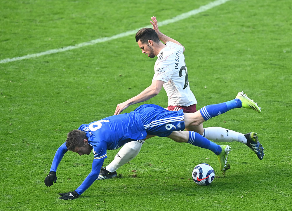 Arsenal Bangkit di Markas Leicester City
