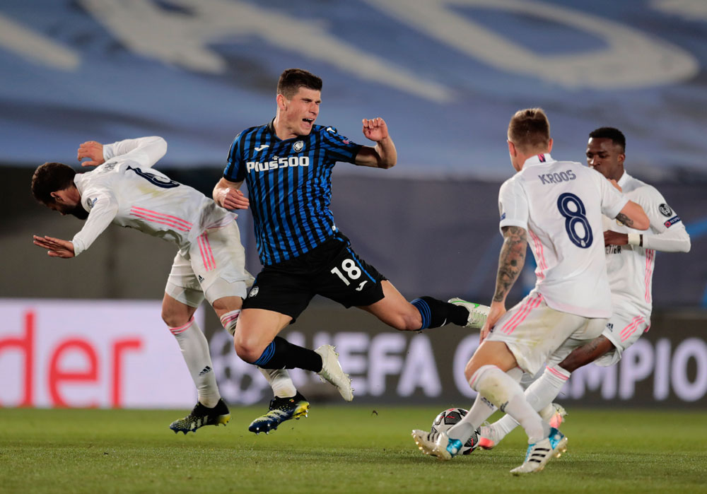 Sikat Atalanta, Real Madrid Menuju Perempat Final UCL