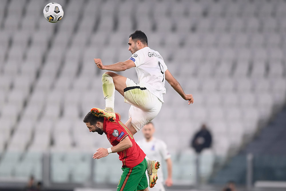 Walau Kalah, Azerbaijan Buktikan Bisa Redam Cristiano Ronaldo