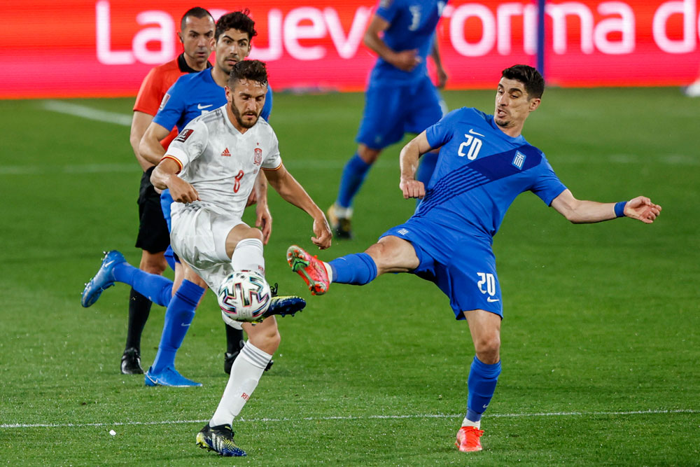 Tanpa Pemenang di Laga Spanyol vs Yunani
