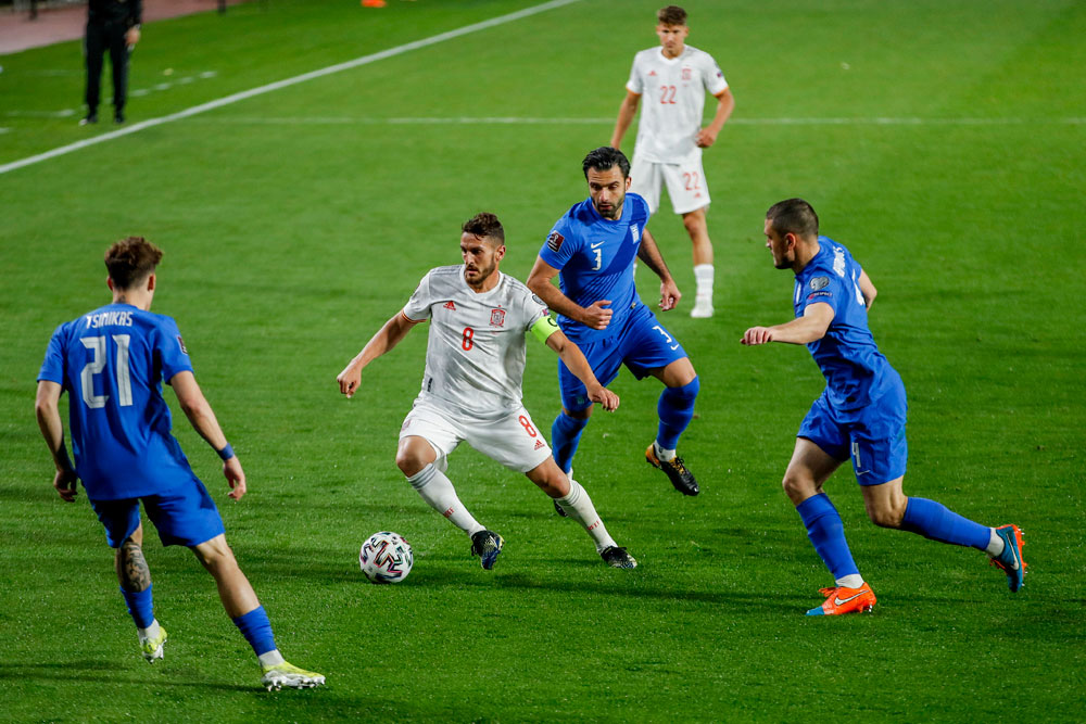 Tanpa Pemenang di Laga Spanyol vs Yunani