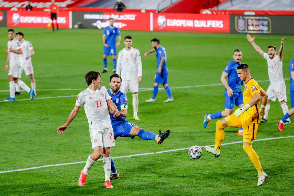 Tanpa Pemenang di Laga Spanyol vs Yunani