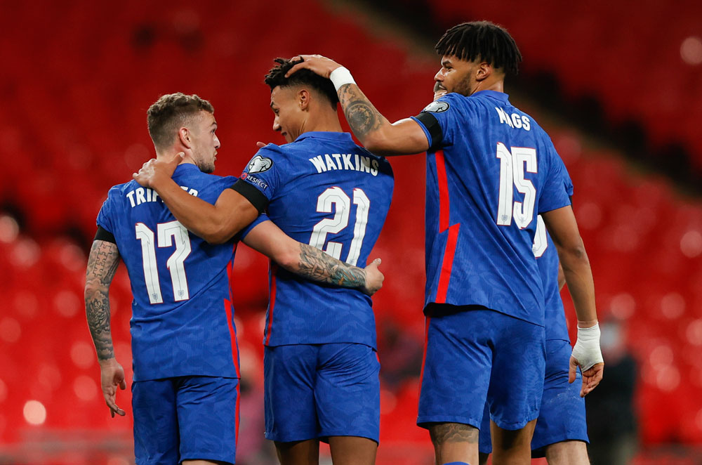 Pesta Gol Inggris ke Gawang San Marino