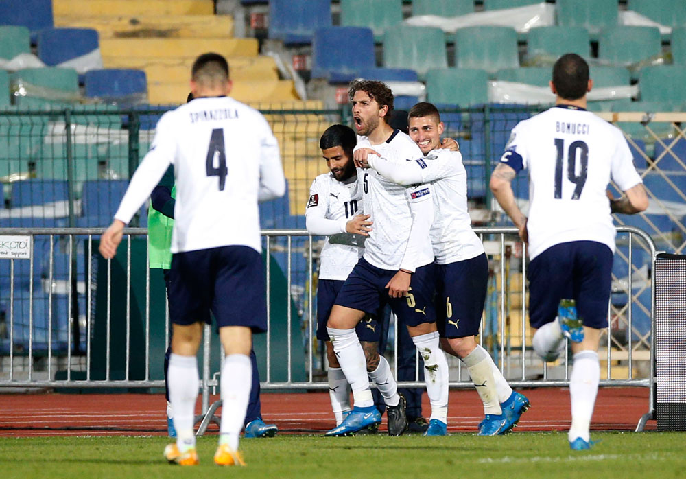 Kalahkan Bulgaria, Italia Masih Sempurna di Kualifikasi Piala Dunia 2022 Kalahkan Bulgaria, Italia Masih Sempurna di Kualifikasi Piala Dunia 2022