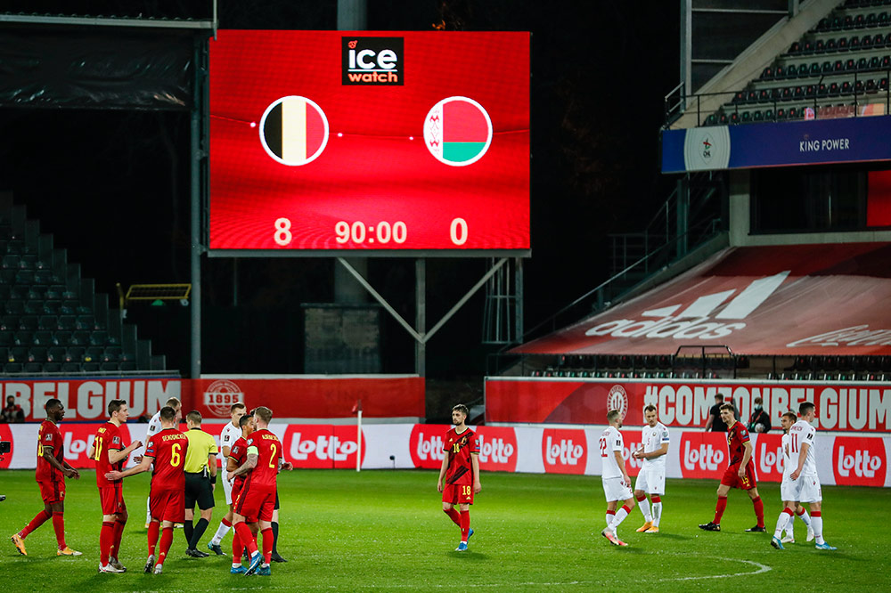 Ketika Belgia Pesta 8 Gol ke Gawang Belarusia