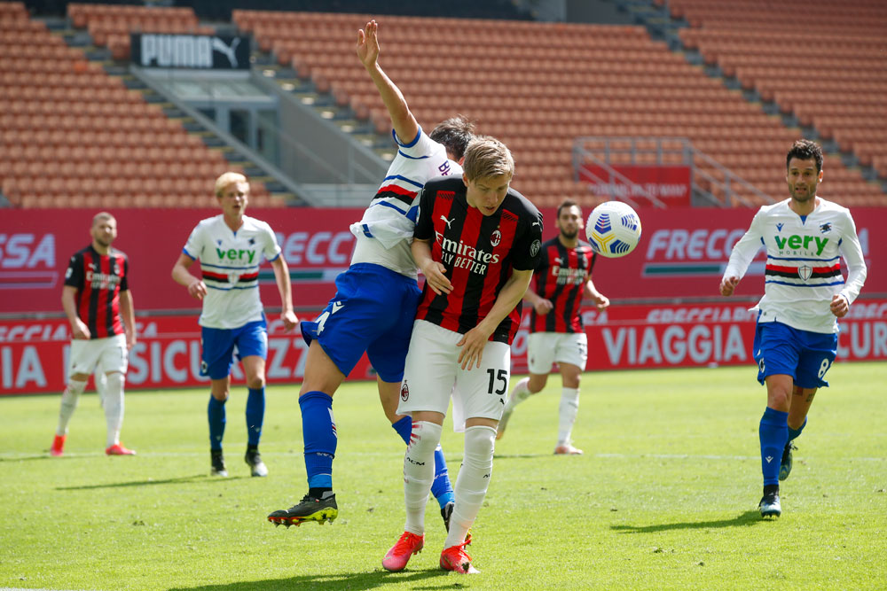 AC Milan Ditahan Imbang Sampdoria