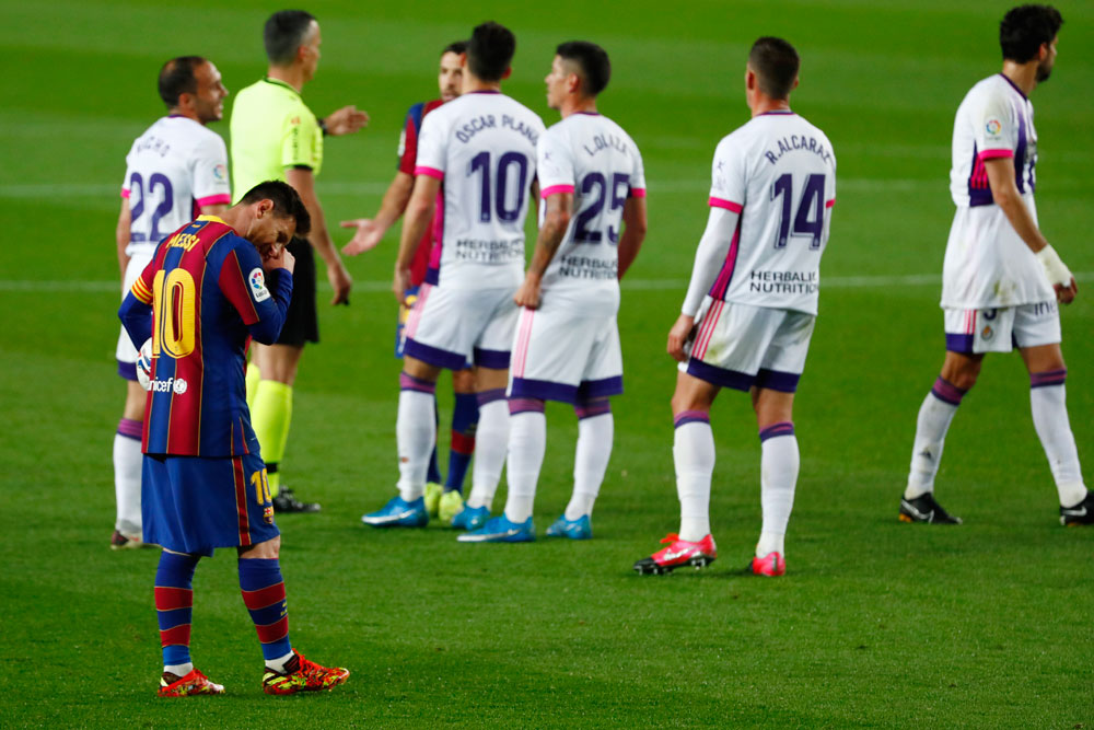 Barcelona Susah Payah Kalahkan Valladolid