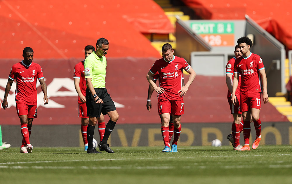 Senyum Liverpool Sirna di Menit Terakhir