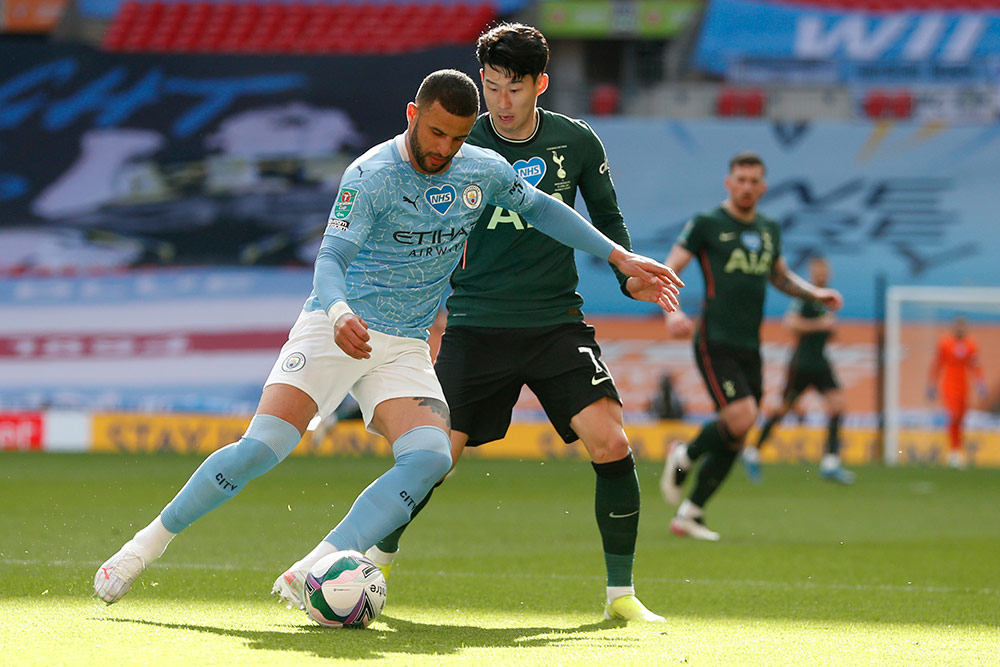 Manchester City Kalahkan Tottenham di Final Carabao Cup 20/21