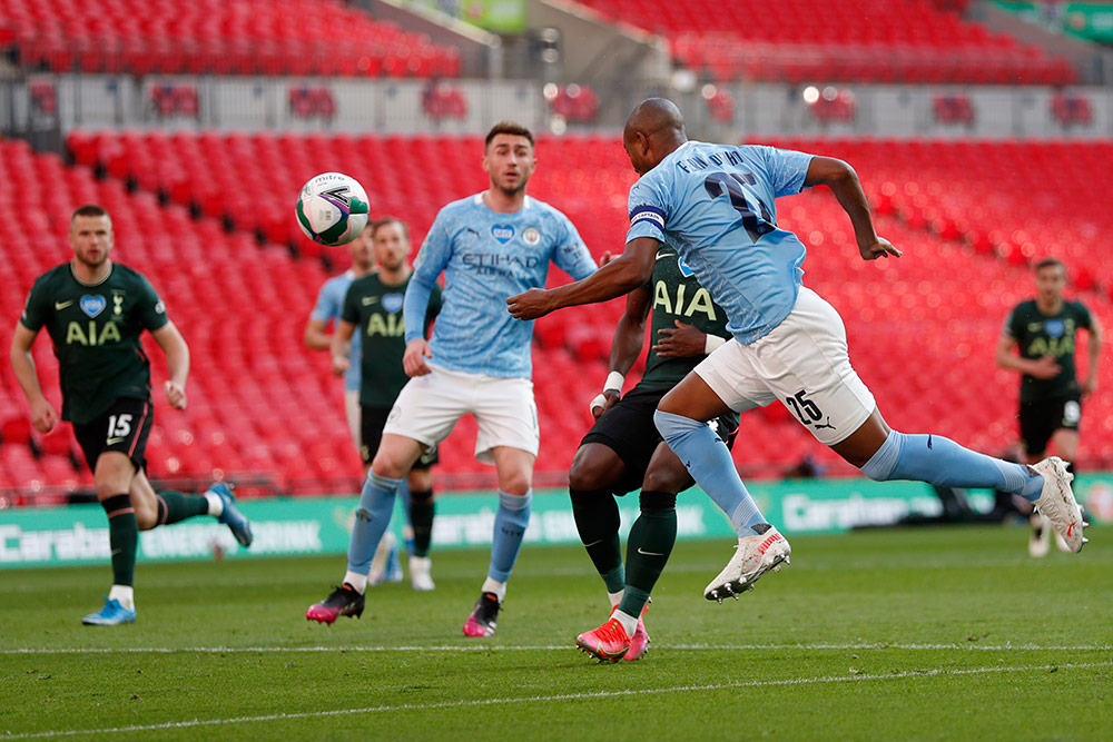 Manchester City Kalahkan Tottenham di Final Carabao Cup 20/21