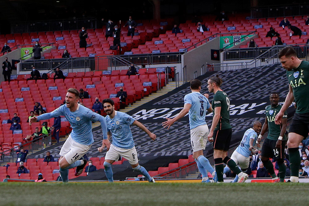 Manchester City Kalahkan Tottenham di Final Carabao Cup 20/21