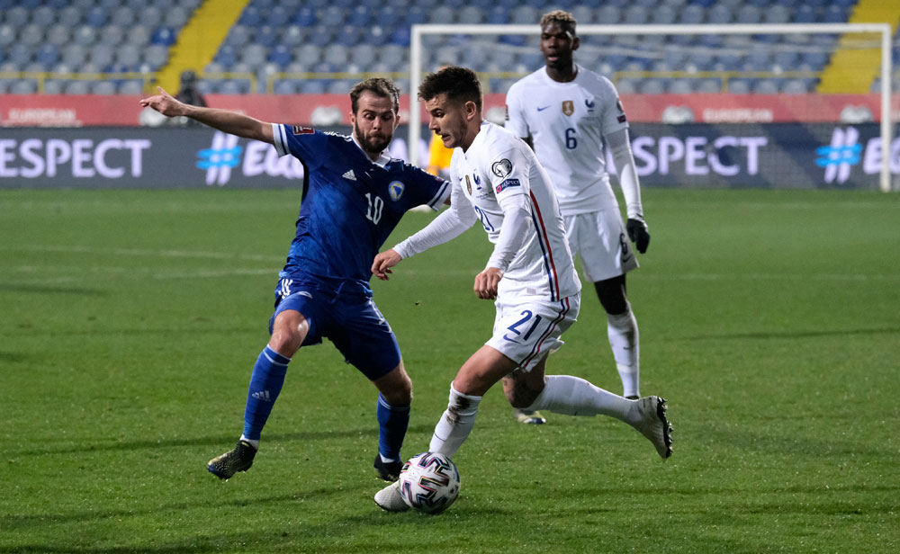 Griezmann jadi Pahlawan Prancis Saat Lawan Bosnia-Herzegovina