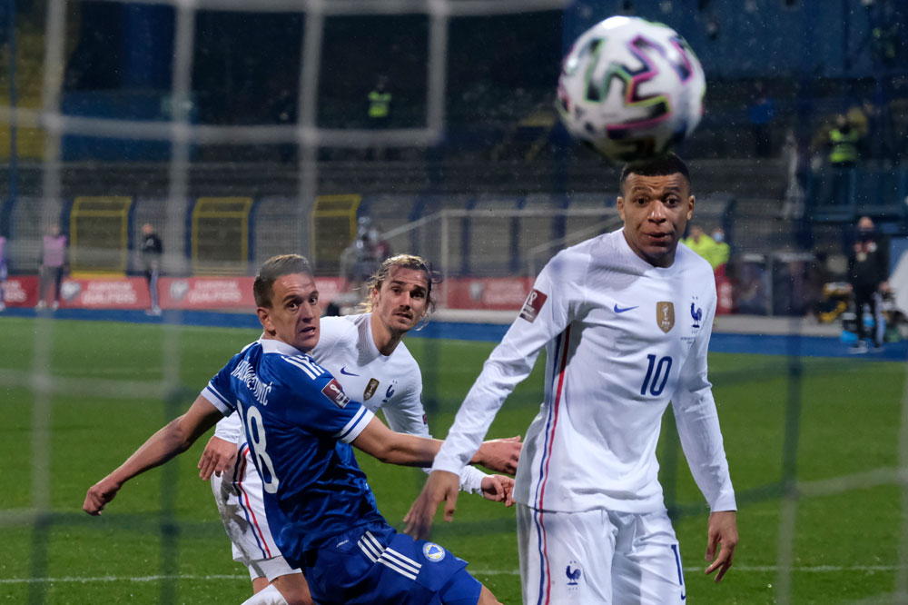 Griezmann jadi Pahlawan Prancis Saat Lawan Bosnia-Herzegovina