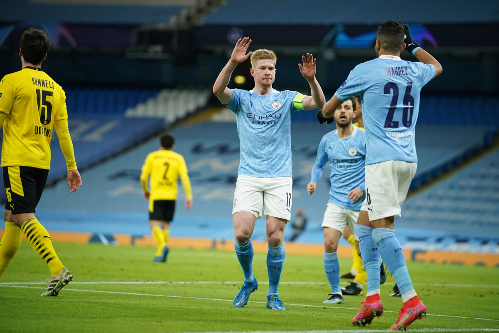 Manchester City Susah Payah Kalahkan Dortmund