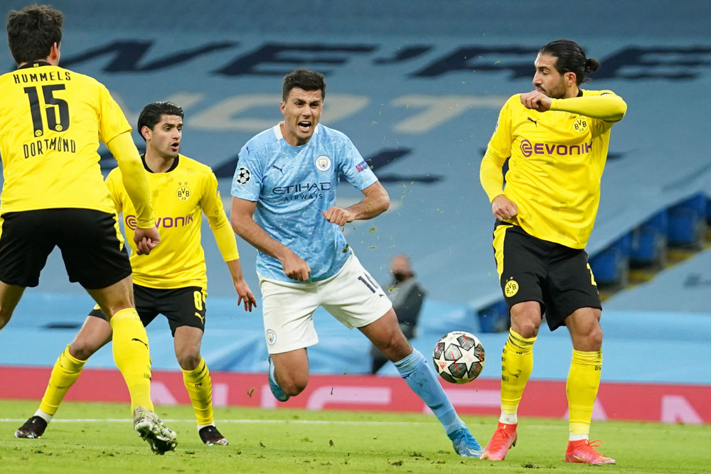Manchester City Susah Payah Kalahkan Dortmund