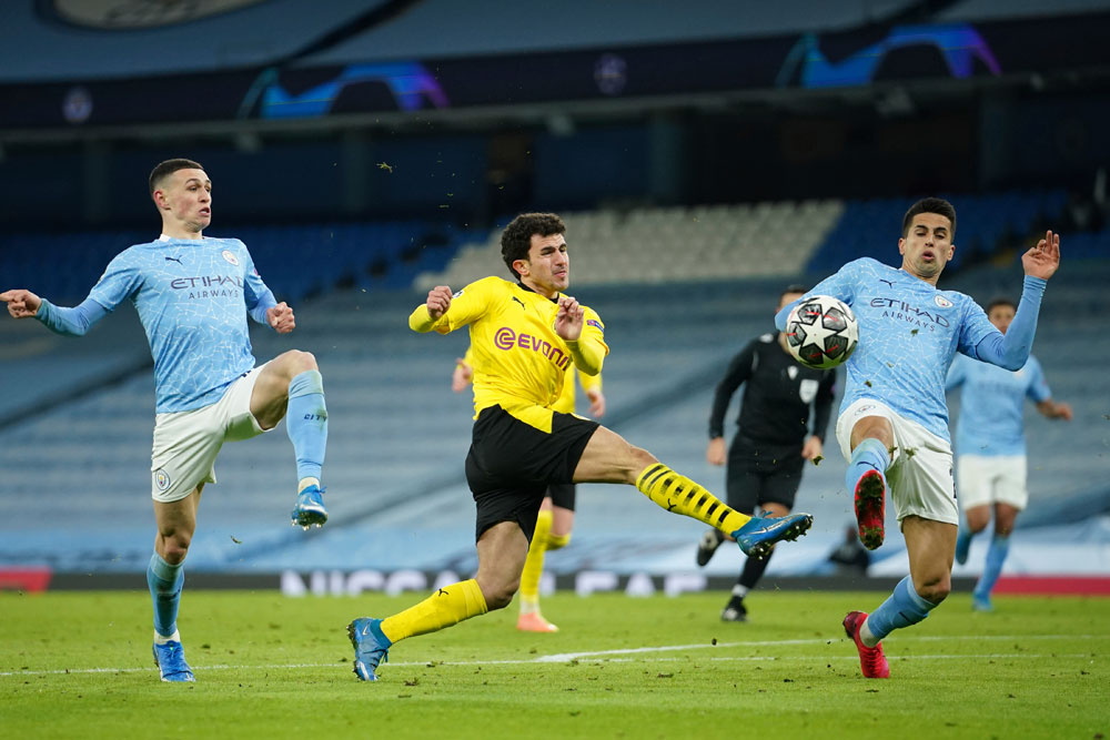 Manchester City Susah Payah Kalahkan Dortmund
