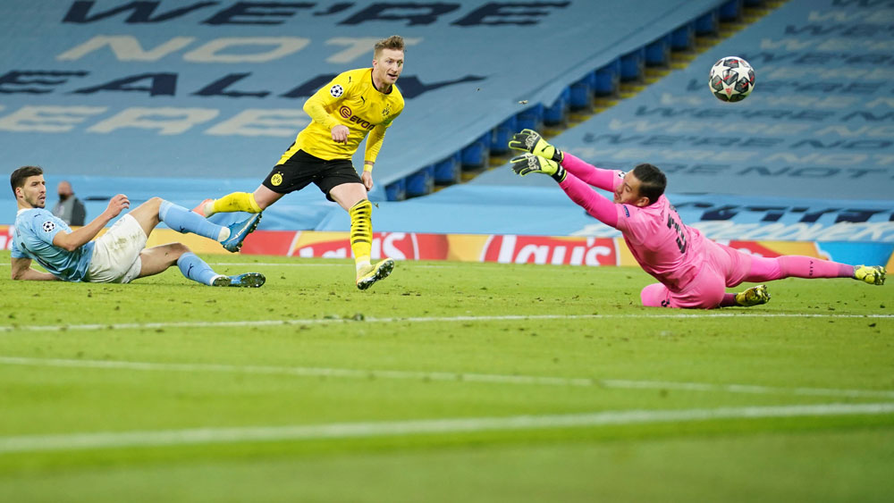 Manchester City Susah Payah Kalahkan Dortmund
