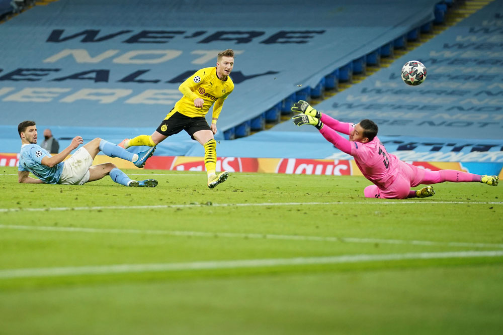 Manchester City Susah Payah Kalahkan Dortmund