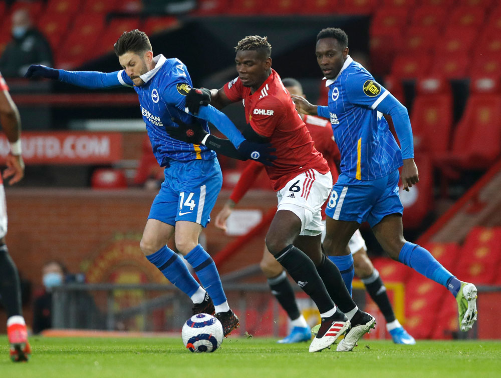 MU Menang Tipis Atas Brighton