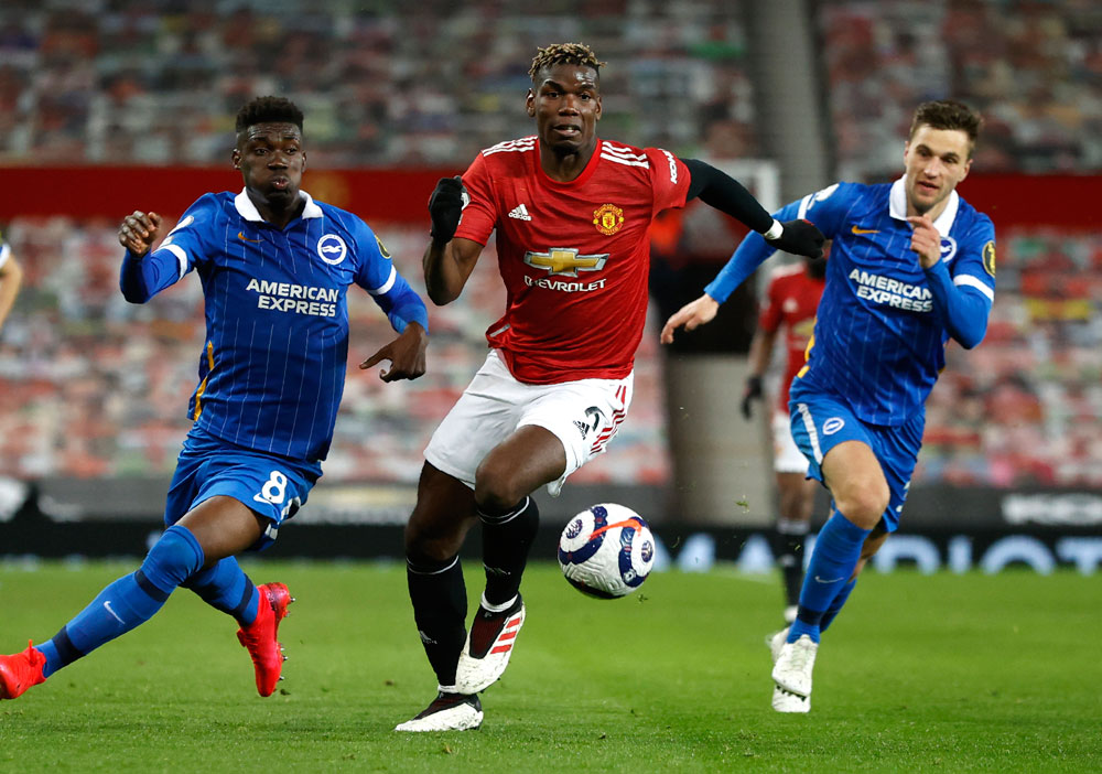 MU Menang Tipis Atas Brighton