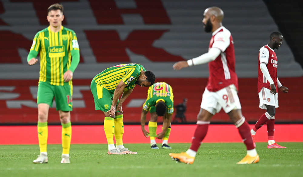 Arsenal Kirim West Brom ke Championship