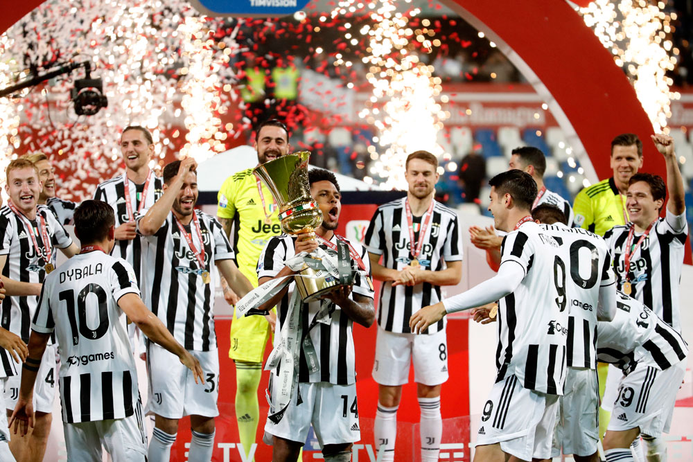 Final Coppa Italia: Pesta Juara Juventus Final Coppa Italia: Pesta Juara Juventus