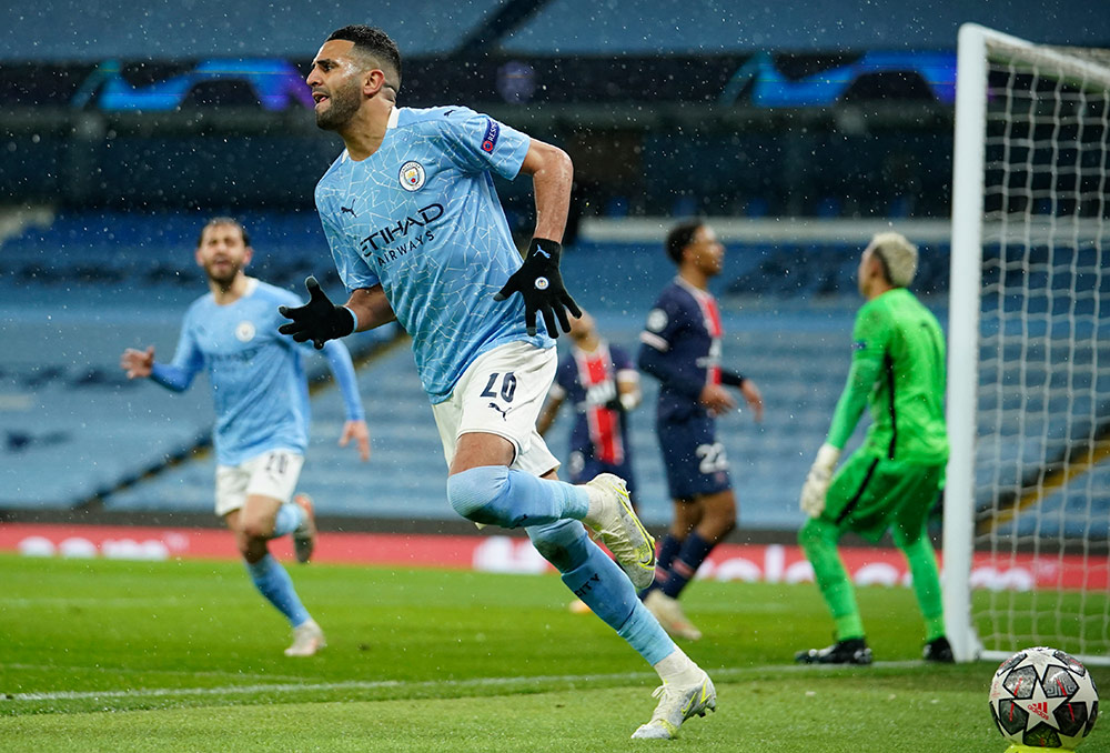 Riyad Mahrez Antar Manchester City ke Final Liga Champions