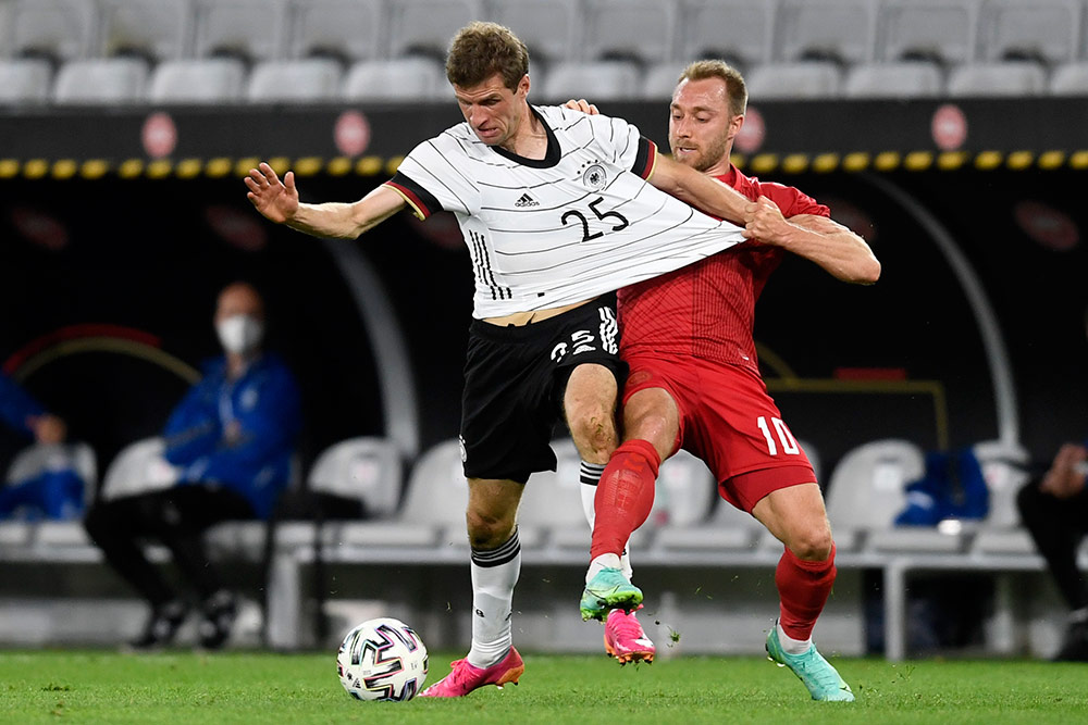 Jerman dan Denmark Berbagi Hasil di Laga Pemanasan