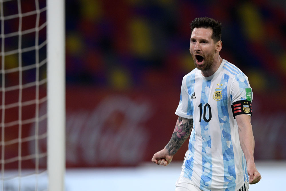 Messi Cetak Gol, Tapi Argentina Gagal Menang