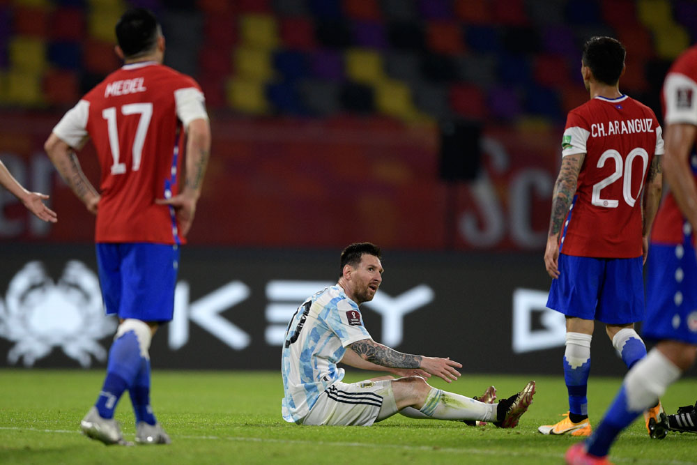 Messi Cetak Gol, Tapi Argentina Gagal Menang