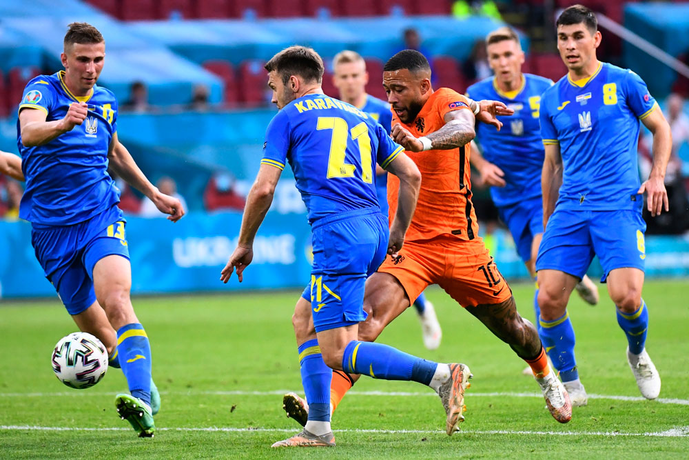 Belanda Menangi Laga Sengit Melawan Ukraina