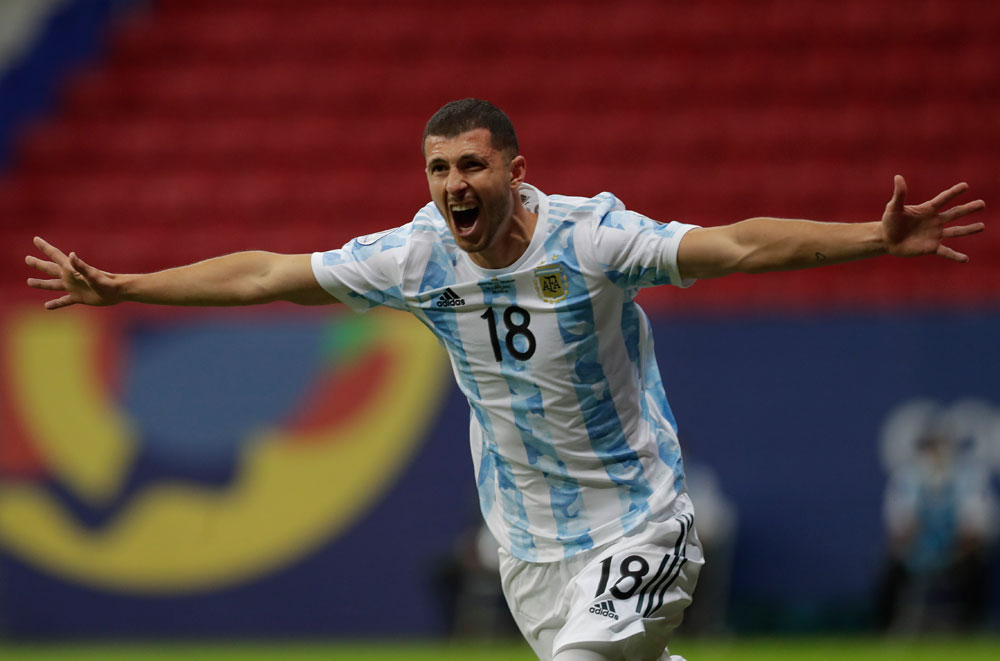 Guido Rodriguez jadi Pahlawan Argentina