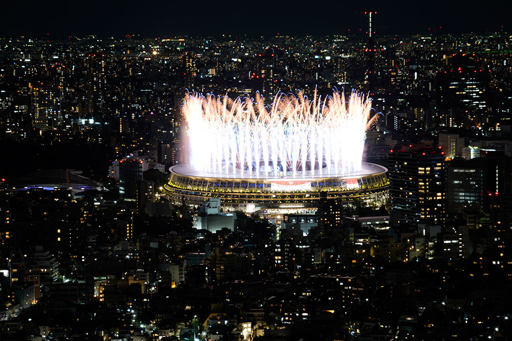 Meriahnya Opening Ceremony Olimpiade Tokyo 2020