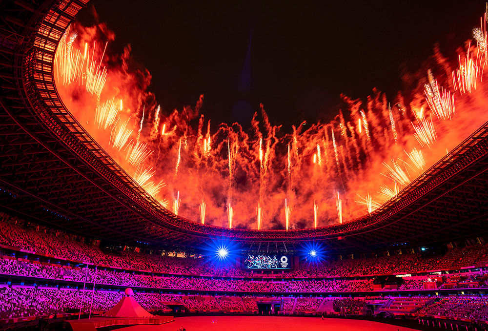 Meriahnya Opening Ceremony Olimpiade Tokyo 2020