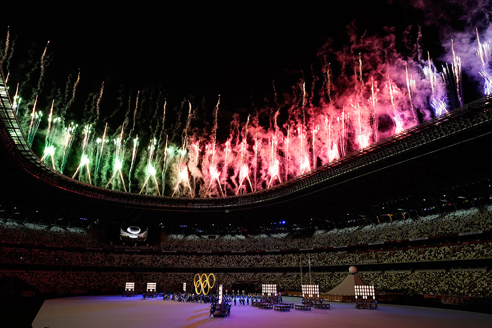 Meriahnya Opening Ceremony Olimpiade Tokyo 2020