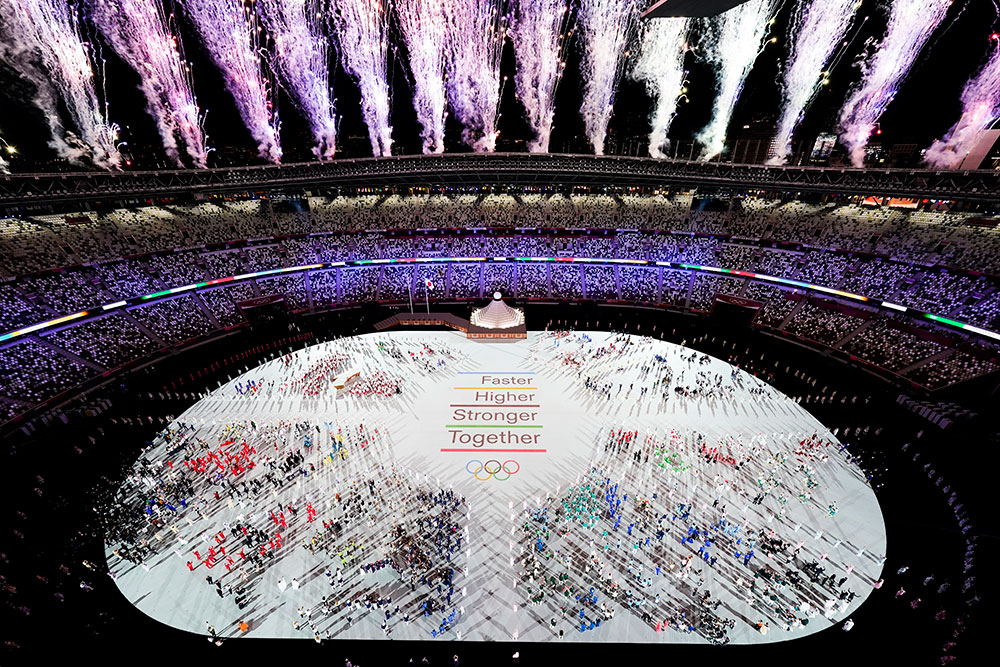 Meriahnya Opening Ceremony Olimpiade Tokyo 2020