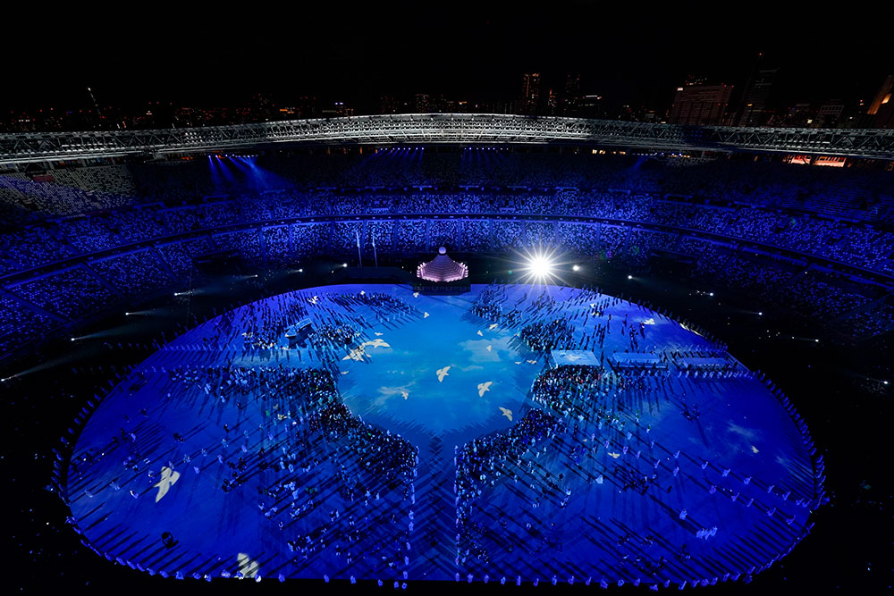 Meriahnya Opening Ceremony Olimpiade Tokyo 2020