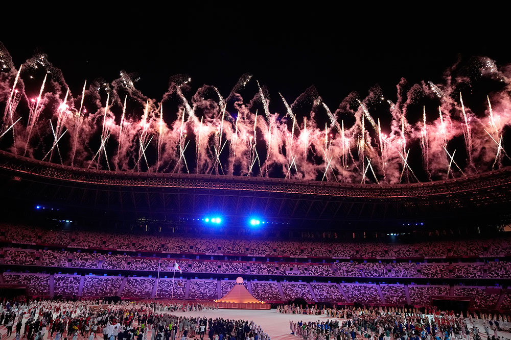 Meriahnya Opening Ceremony Olimpiade Tokyo 2020