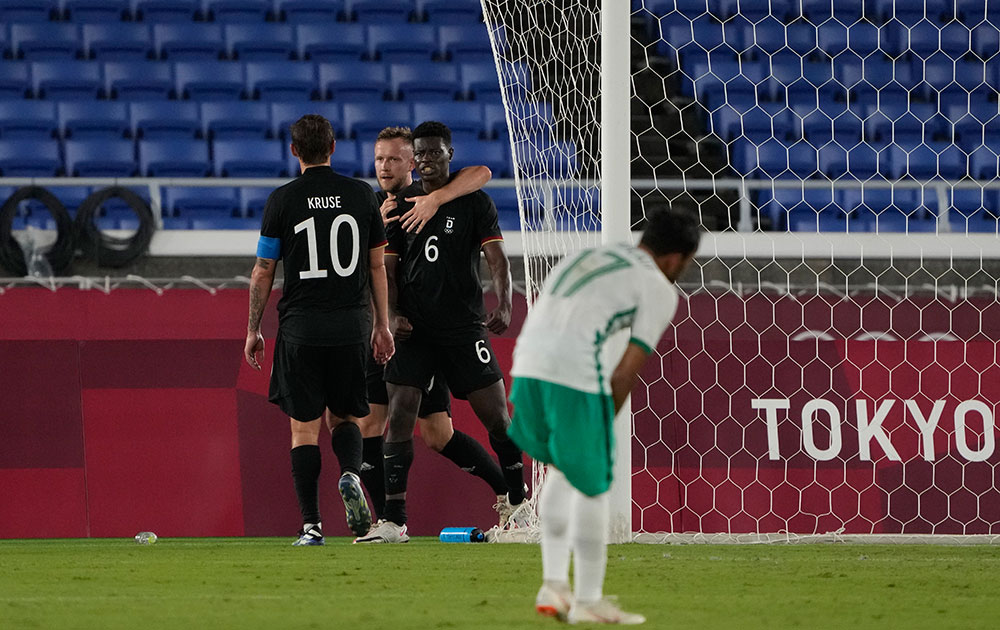 Jerman Susah Payah Kalahkan Arab Saudi