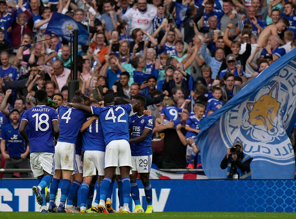 Leicester City Menangi Community Shield 2021