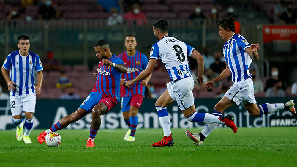 Laga Pertama Barca: Tanpa Messi, Lord Braithwaite pun Jadi