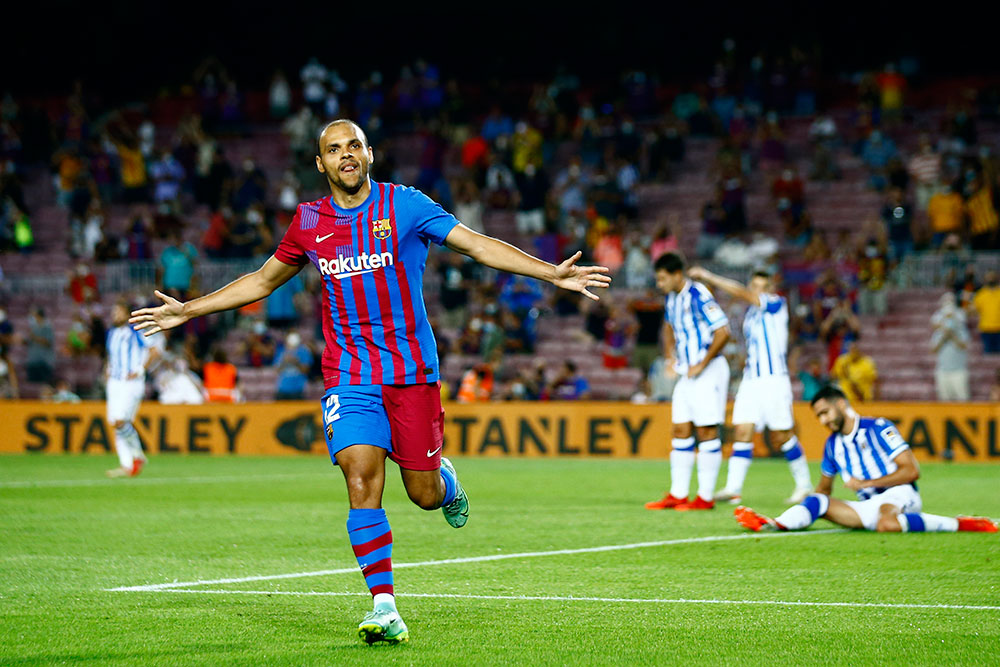 Laga Pertama Barca: Tanpa Messi, Lord Braithwaite pun Jadi