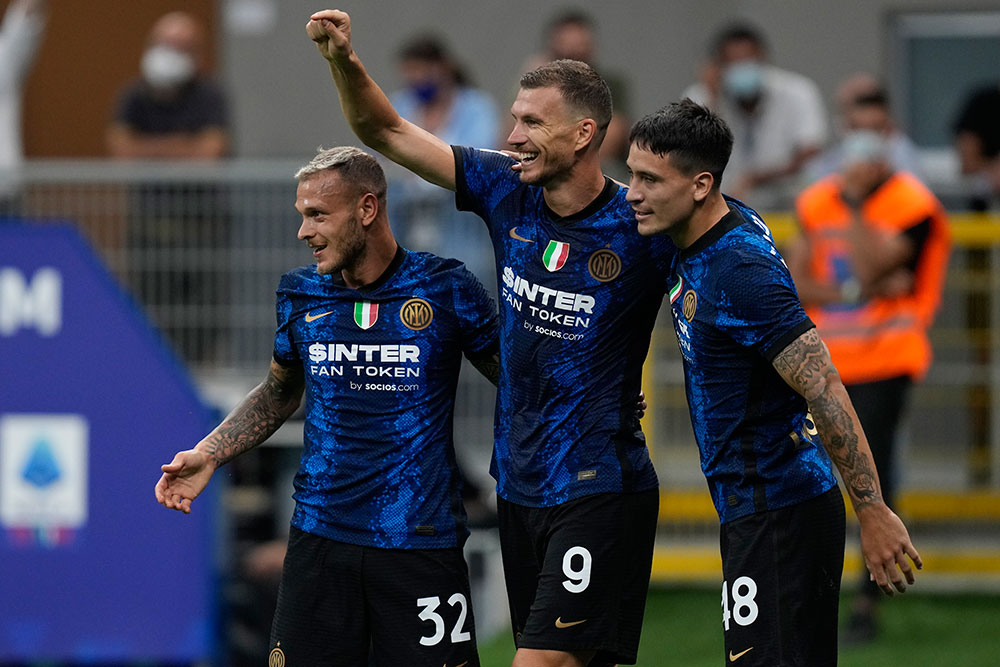 Edin Dzeko Garang, Inter Milan Pesta Gol