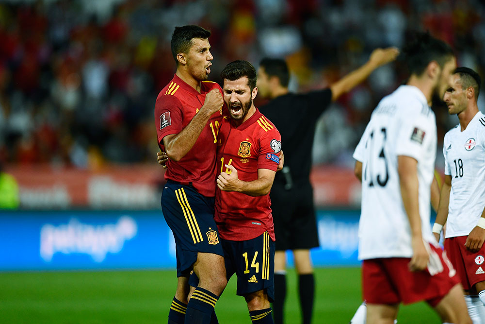 Spanyol Pesta 4 Gol ke Gawang Georgia