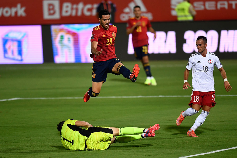 Spanyol Pesta 4 Gol ke Gawang Georgia