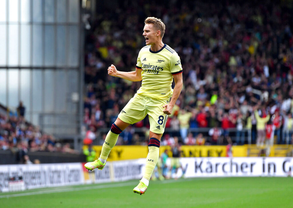 Odegaard Bawa Arsenal Lanjutkan Tren Kemenangan