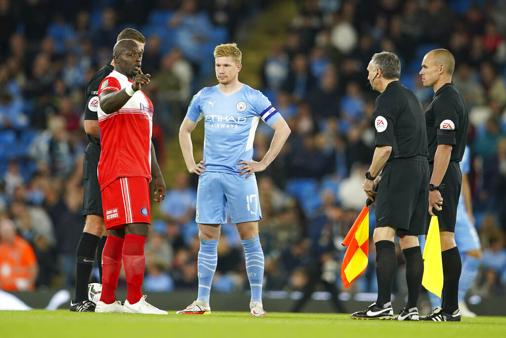 Pesta Gol Manchester City ke Gawang Wycombe