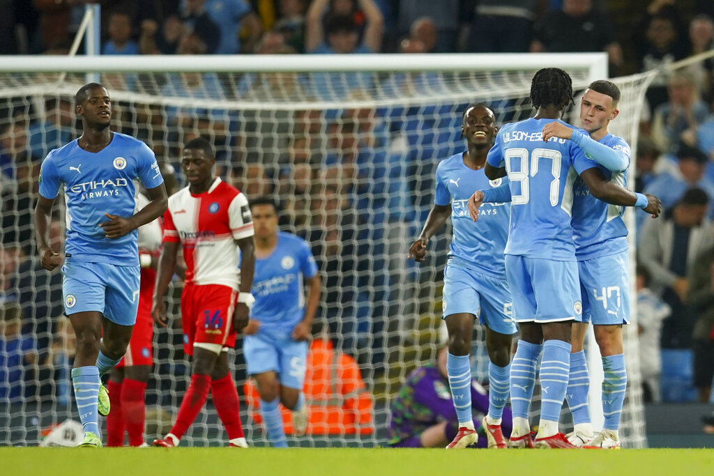 Pesta Gol Manchester City ke Gawang Wycombe