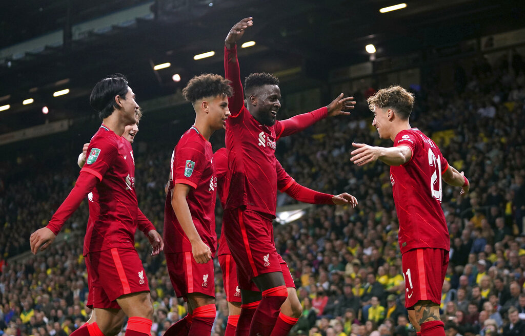 Tim Pelapis Liverpool Sikat Norwich 3-0 