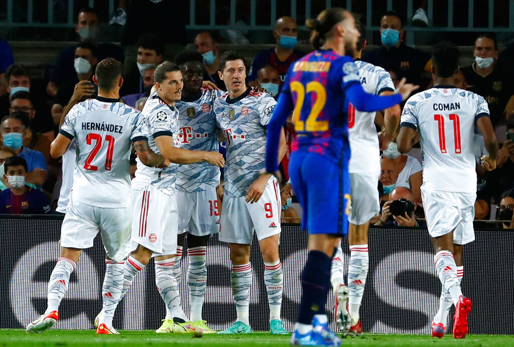 Camp Nou jadi Ajang Pesta 3 Gol Bayern Munchen